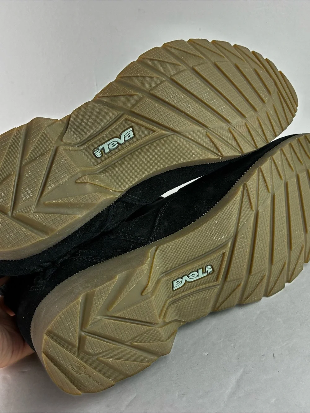 Teva De La Vina Black Suede Boots